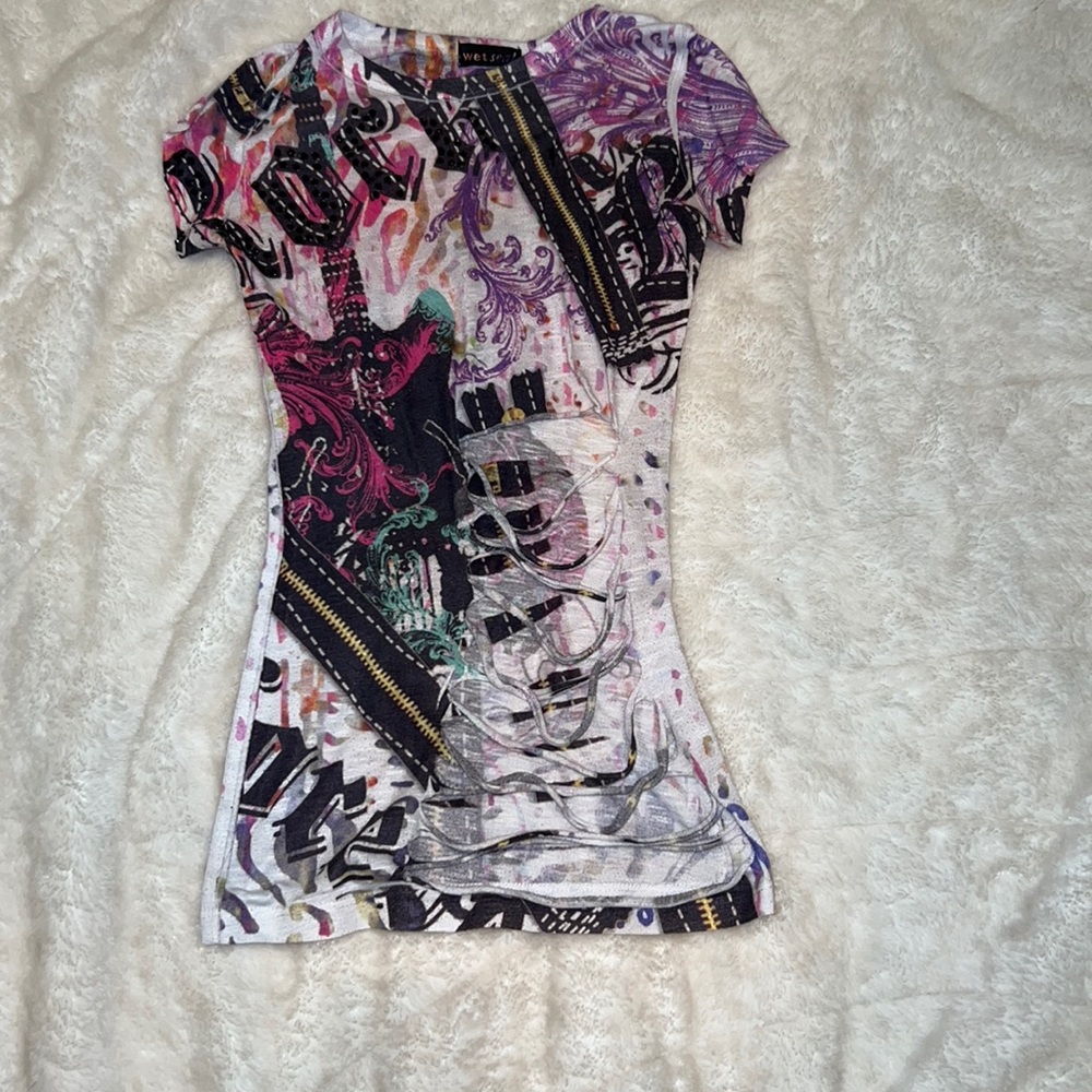 Cut Out Rock Shirt